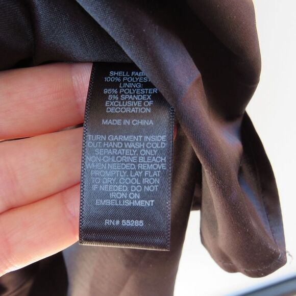 Express Womens Size Small Black Sequin Blouson Mini Dress - Picture 7 of 15